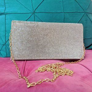 Rhinestone Envelope Purse